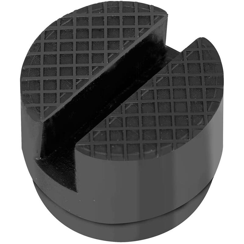 Big Red 2 in. Dia 1.4 in. H Rubber Jack Pad for Floor Jack (2 Pack) - AT714909-8B
