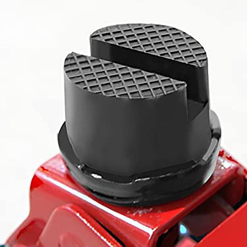 Big Red 2 in. Dia 1.4 in. H Rubber Jack Pad for Floor Jack (2 Pack) - AT714909-8B
