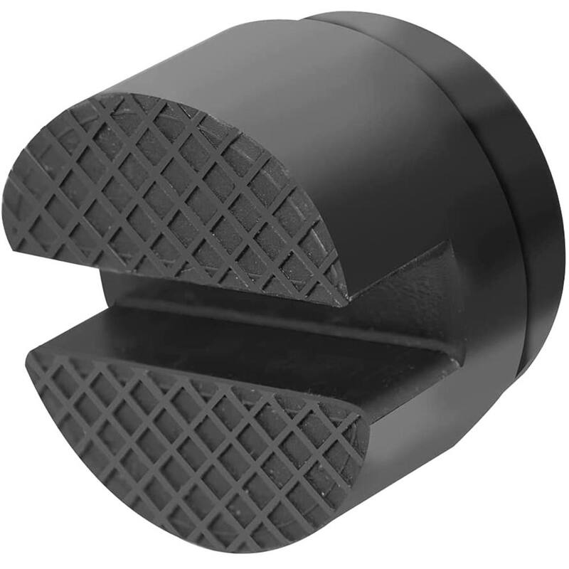 Big Red 2 in. Dia 1.4 in. H Rubber Jack Pad for Floor Jack (2 Pack) - AT714909-8B