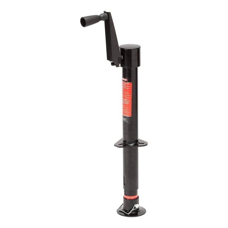 Uriah Products 2.10 ft. Sidewind A-Frame Turbo Trailer Jack with 2000 Pound Lift Capacity - UC200020