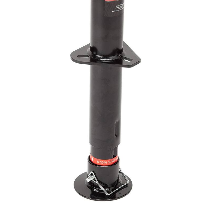 Uriah Products 2.10 ft. Sidewind A-Frame Turbo Trailer Jack with 2000 Pound Lift Capacity - UC200020