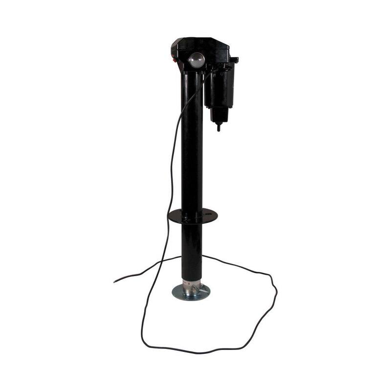 Quick Products 3250 Electric Tongue Jack in Black - JQ-3000