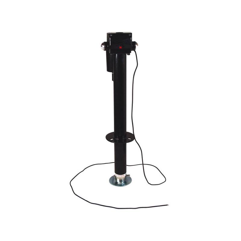 Quick Products 3250 Electric Tongue Jack in Black - JQ-3000