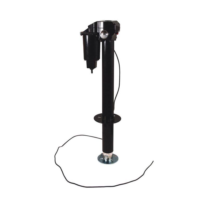 Quick Products 3250 Electric Tongue Jack in Black - JQ-3000