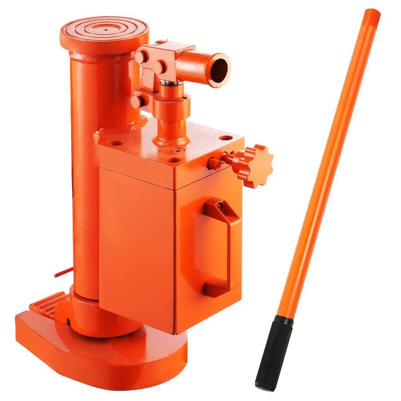 VEVOR Hydraulic Machine Toe Jack Lift 360° Rotatable 5 T Toe 10 T Top Capacity for Machinery Industry - JZQJDWQKXZ5TIPAH8V0