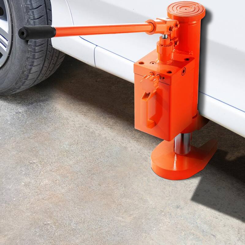VEVOR Hydraulic Machine Toe Jack Lift 360° Rotatable 5 T Toe 10 T Top Capacity for Machinery Industry - JZQJDWQKXZ5TIPAH8V0