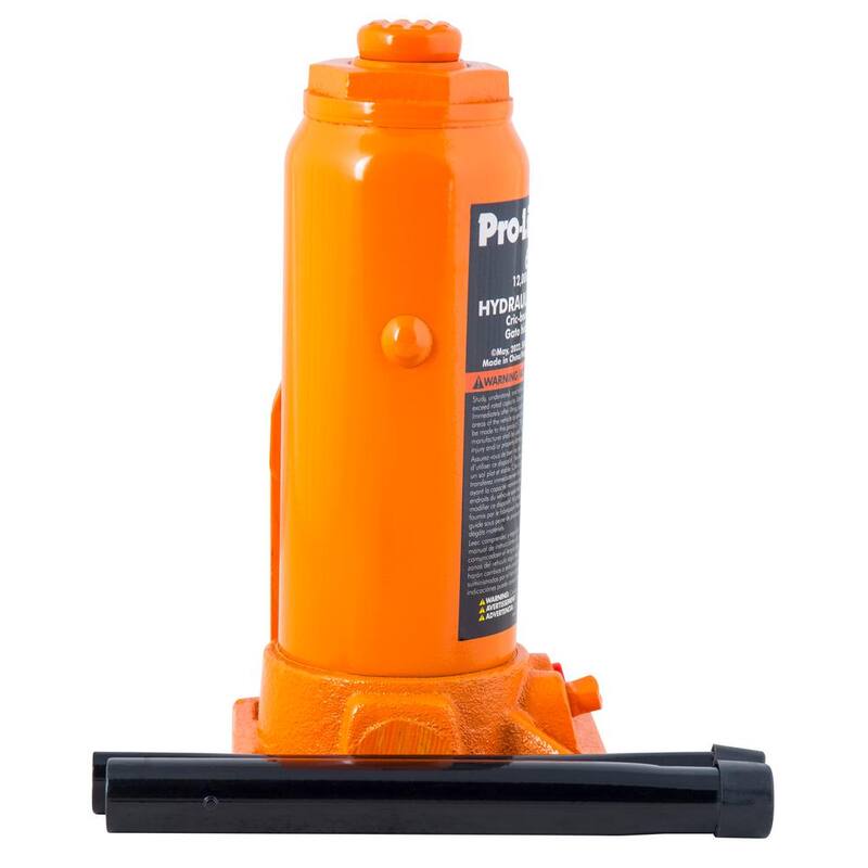 Pro-Lift 6-Ton Hydraulic Bottle Jack with Pump Handle - PL1006