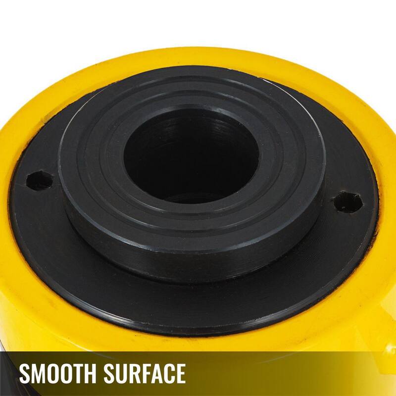 VEVOR 30-Ton Hydraulic Cylinder Jack 100 mm Solid Ram Hydraulic Cylinder Portable Stroke Single Acting Lifting Jack Ram - QJD30T100MMKXYY01V0