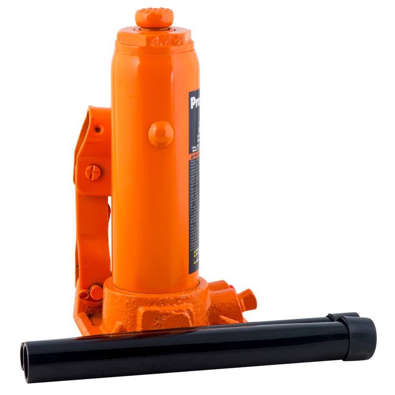 Pro-Lift 2-Ton Hydraulic Bottle Jack with Pump Handle - PL1002