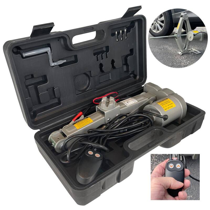 BLACK BULL 2-Ton 12-Volt Electric Car Jack - EJ412