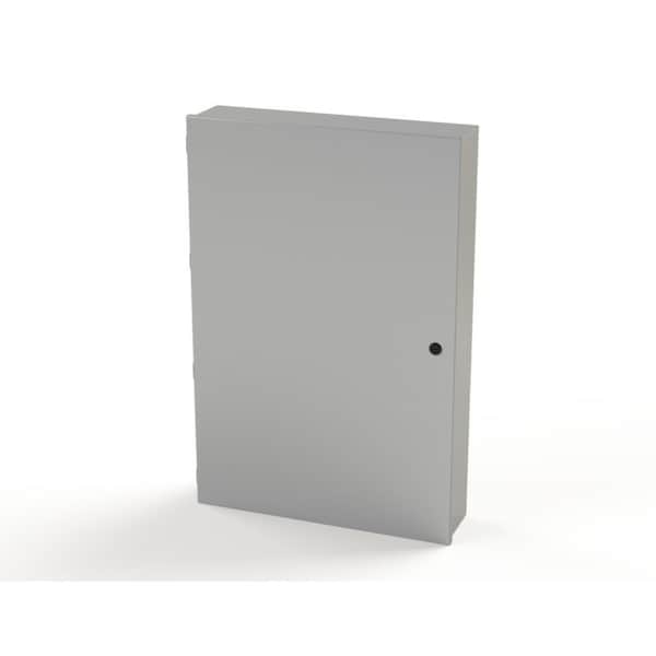 Saginaw Control & Engineering Carbon Steel Electrical Enclosures, 36 in H, 6 in D, 24 in W, NEMA 1 - SCE-36N2406LP