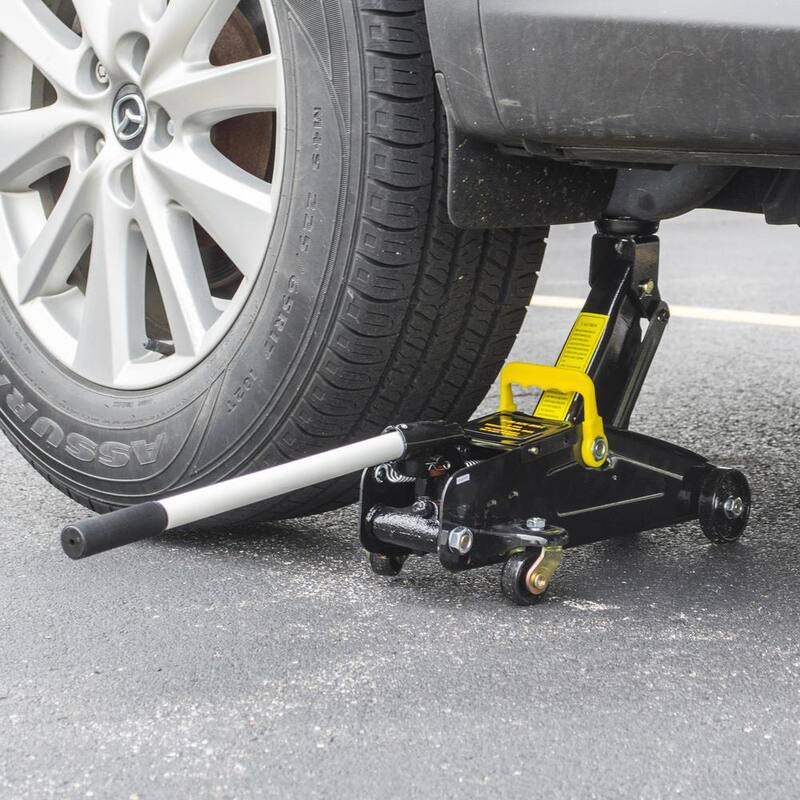 BLACK BULL 2-Ton Trolley Floor Jack - 807622