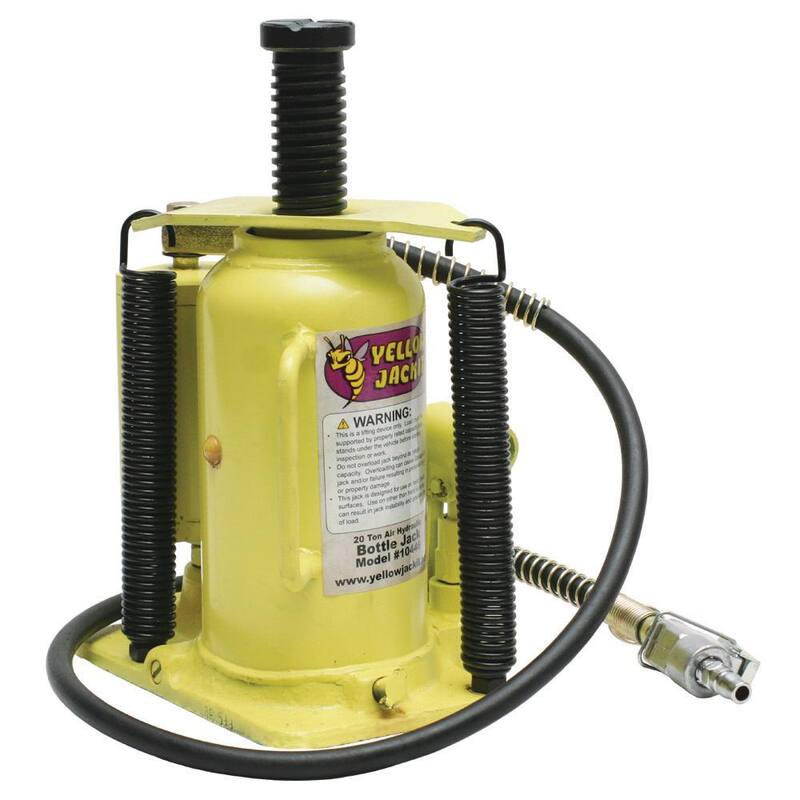 ESCO 20-Ton Air/Manual Hydraulic Bottle Jack - 10446