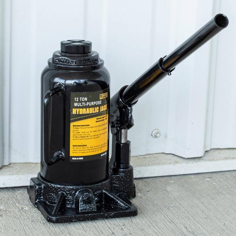 BLACK BULL 12-Ton Bottle Jack - 809732