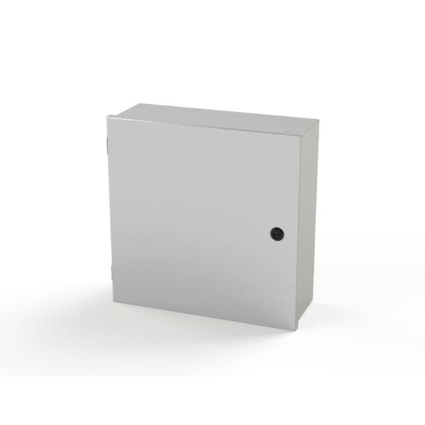 Saginaw Control & Engineering Carbon Steel Electrical Enclosures, 16 in H, 6 in D, 16 in W, NEMA 1 - SCE-16N1606LP