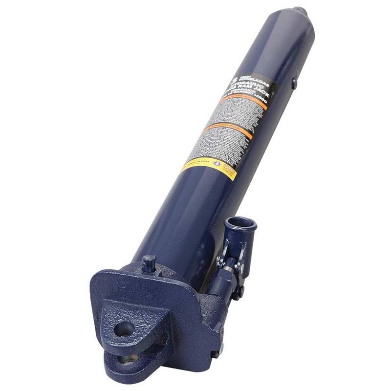 TCE 3-Ton Hydraulic Long Ram Jack, Blue - AT30306U