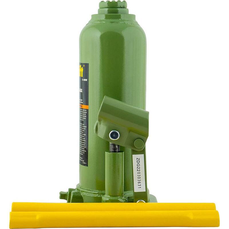 Pro-Lift 8-Ton Capacity Hydraulic Welded Bottle Jack with Side Pump - ‎B-008W
