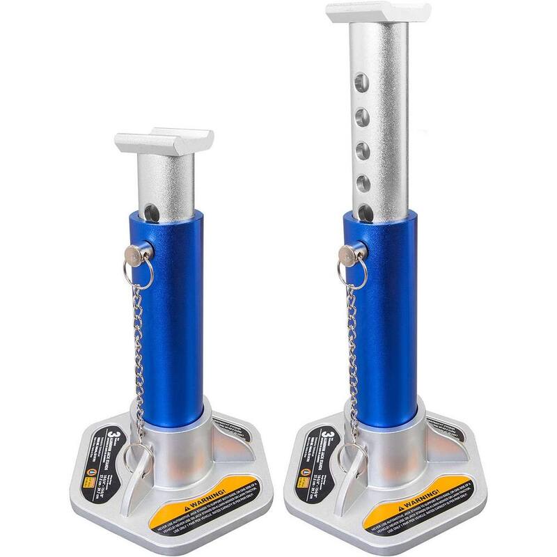 TCE 3-Ton Aluminum Jack Stands (2-Pack) - AT43004U