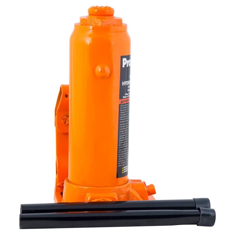 Pro-Lift 4-Ton Hydraulic Bottle Jack with Pump Handle - ‎PL1004