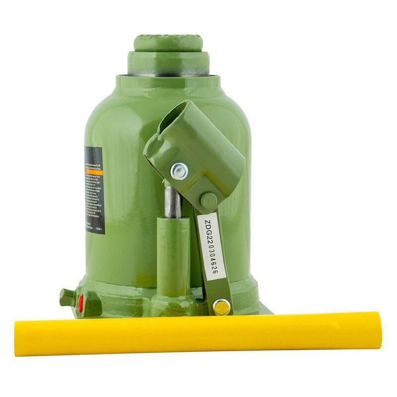 Pro-Lift 20-Ton Welded Bottle Jack with Side Pump 2-Piece Handle - ‎B-S20W