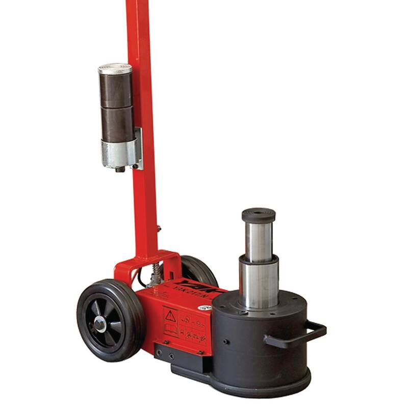 ESCO 44-Ton/22-Ton Premium 2-Stage Air Hydraulic Jack - 92004