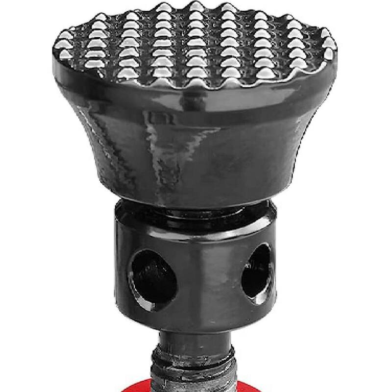 Big Red 10Ton Professional Car Support Screw Jack for House Construction Bridge Stabilization - ASJ10R
