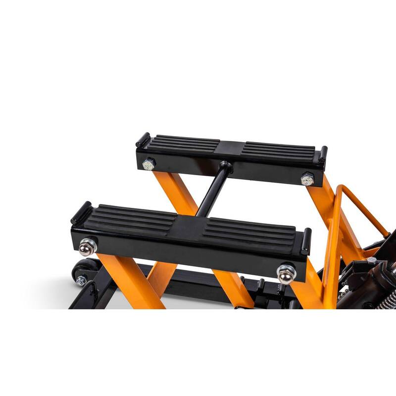GEARWRENCH 1500 lbs. ATV/Motorcycle Floor Jack with Foot Pedal Lift - GWMJ15LB