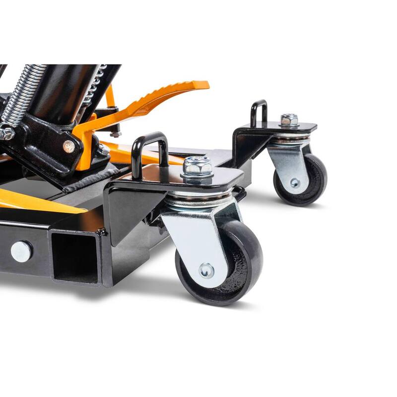 GEARWRENCH 1500 lbs. ATV/Motorcycle Floor Jack with Foot Pedal Lift - GWMJ15LB