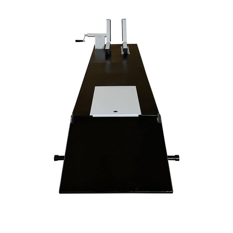 TUXEDO M-1000C-Blk Motorcycle Lift 1000 lbs. Capacity with Cut Out Black Edition - M-1000C-BLK