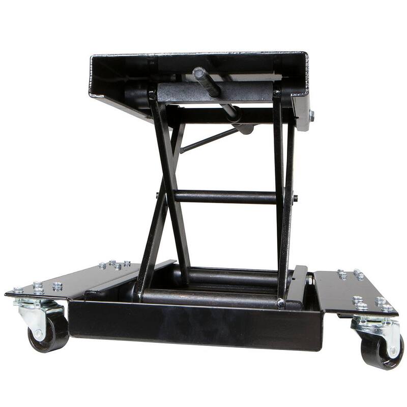 STARK USA 1100 lbs. Portable ATVs Motorcycle Center Lift Hoist Jack Stand - 65129-H1