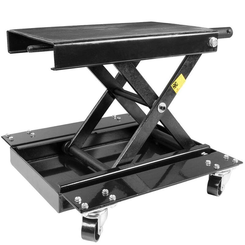 STARK USA 1100 lbs. Portable ATVs Motorcycle Center Lift Hoist Jack Stand - 65129-H1