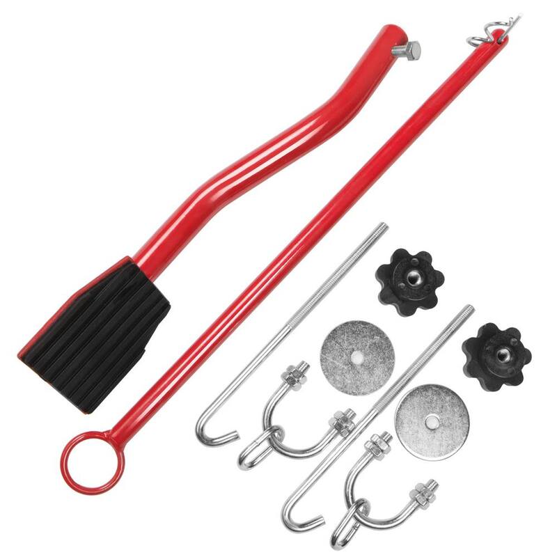 Stark 300 lbs. Mini Lift Hoist Motorcycle ATV Bike Hydraulic Scissor Jack with Wheels - 96061