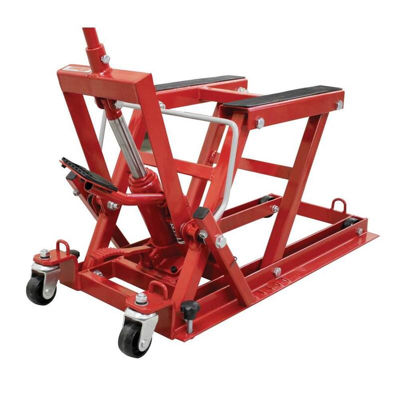 Extreme Max Hydraulic Motorcycle 1700 lbs. and ATV Jack Capacity - 5001.5038
