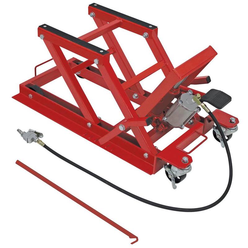 Extreme Max Pneumatic/Hydraulic Motorcycle/ATV Jack Capacity 1500 lbs. - 5001.5041
