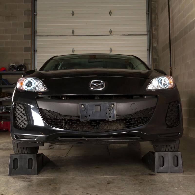 Black Widow Plastic Car Service Ramps - PSR295