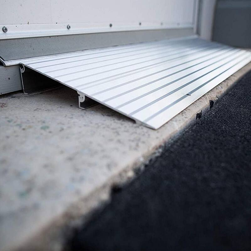 EZ-ACCESS 1.5 in. Portable Self Supporting Aluminum Modular Entry Ramp - TMER 1.5
