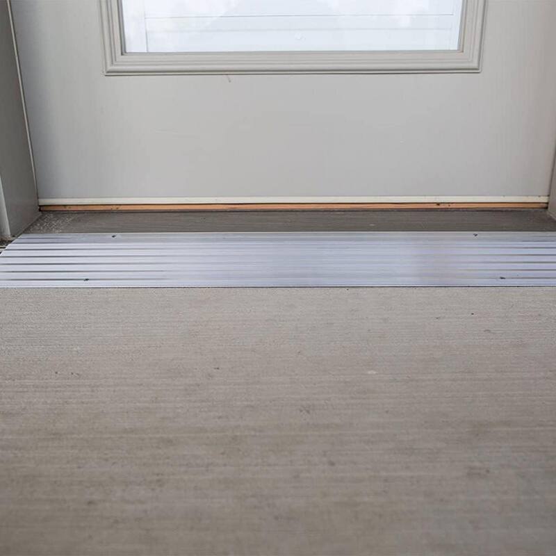 EZ-ACCESS 1.5 in. Portable Self Supporting Aluminum Modular Entry Ramp - TMER 1.5