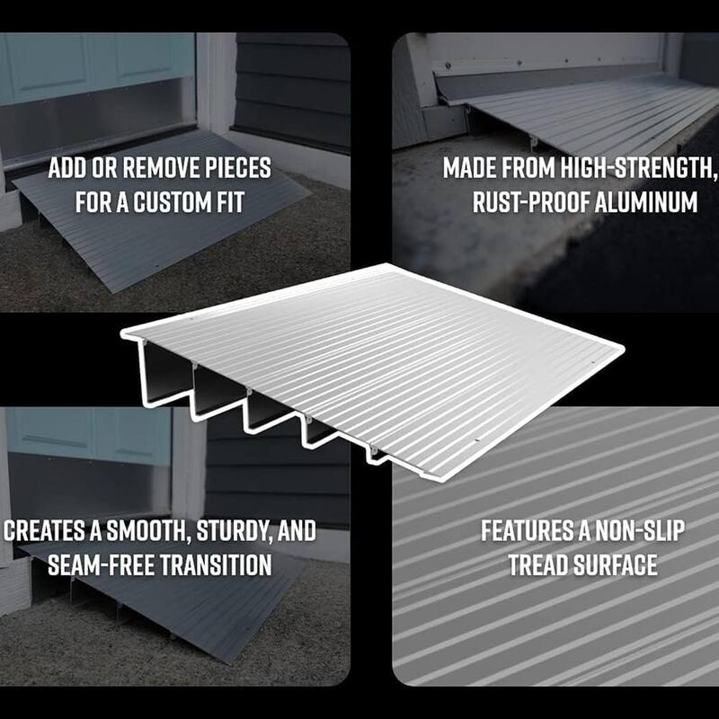 EZ-ACCESS Portable Self Supporting Aluminum Modular Entry Ramp - TMER 1