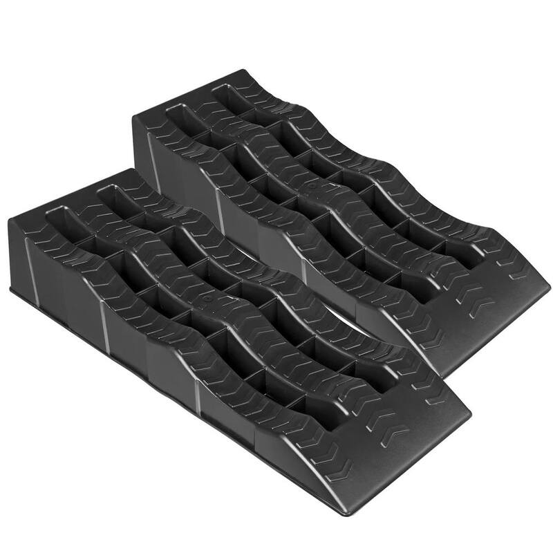 Big Red 3-Ton (6,000 lbs.) 3-Height Low Profile Car Ramps (1-Pair) - AGT16PR