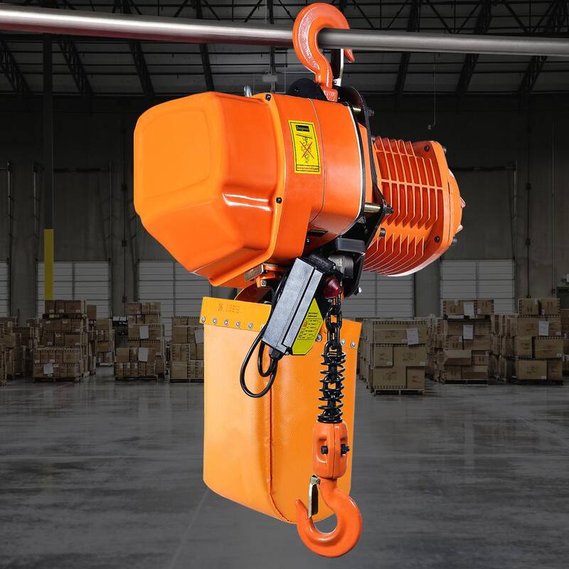 VEVOR Electric Chain Hoist 4400 lbs. 20 ft. Lifting Height 3 Phase Overhead Crane with Wireless Remote Control (2-Ton, 220 V) - DDHLHLSXDDLCS5G71V5