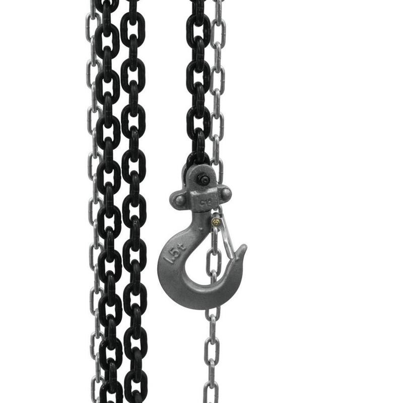Jet S90 1.5-Ton Hand Chain Hoist with 20 ft. Lift - 101922