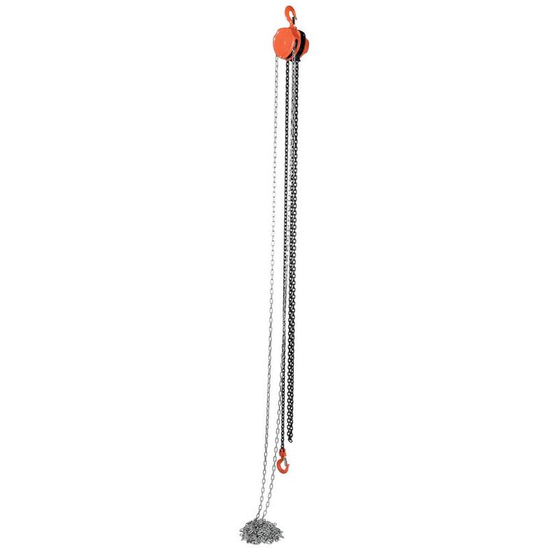 Vestil 2,000 lbs. Capacity 20 ft. Manual Chain Hoist - HCH-2-20