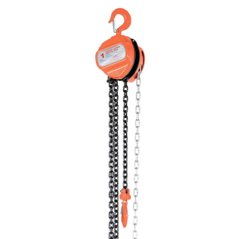 Vestil 2,000 lbs. Capacity 20 ft. Manual Chain Hoist - HCH-2-20