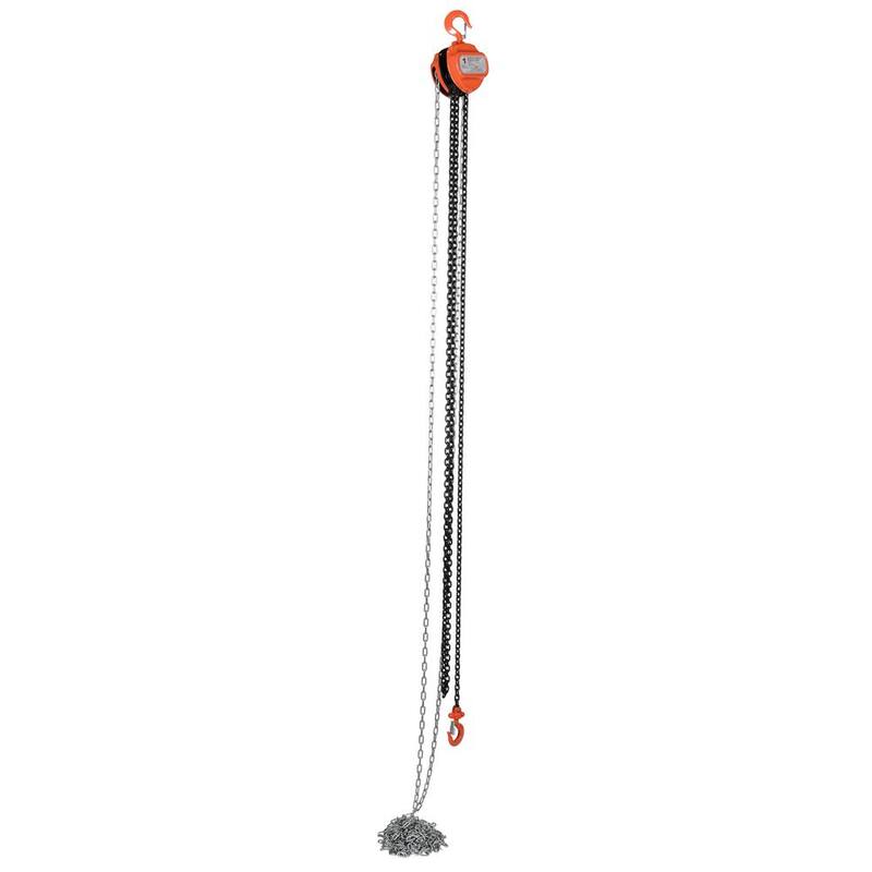 Vestil 2,000 lbs. Capacity 20 ft. Manual Chain Hoist - HCH-2-20