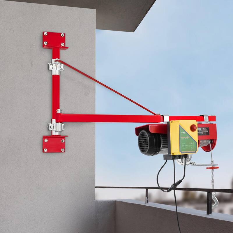 VEVOR Electric Hoist, 1760 lbs. 120V Electric Winch with 328 ft. Wireless Remote Control, 40 ft. Single Cable Lifting Height - DDGSSHLWXYKKCZJU3V1