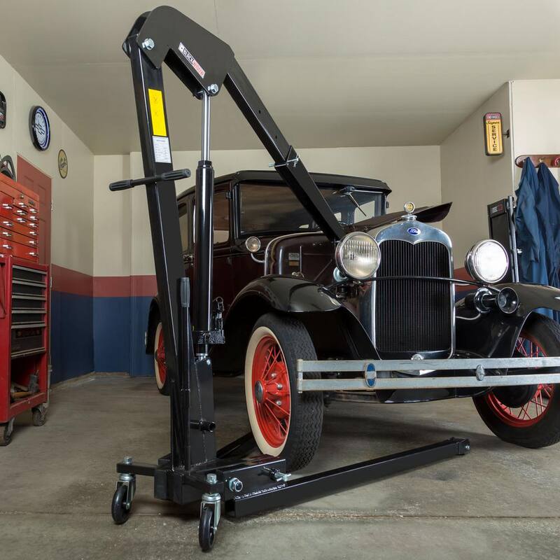 Black Widow 1-Ton Folding Shop Crane - FSCRANE1