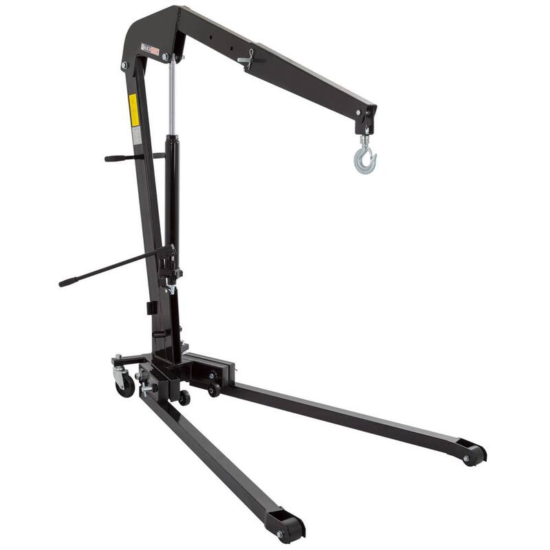 Black Widow 1-Ton Folding Shop Crane - FSCRANE1