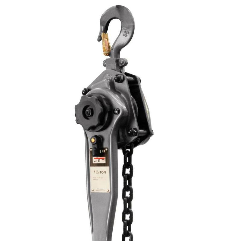 Jet JLP-150A 1-1/2-Ton Lever Hoist with 20 ft. Lift - 287403