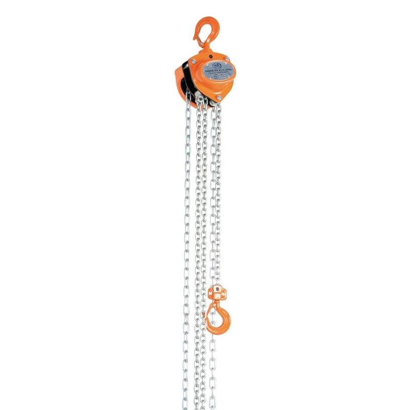 Vestil 1,000 lbs. Capacity 15 ft. Manual Chain Hoist - HCH-1-15