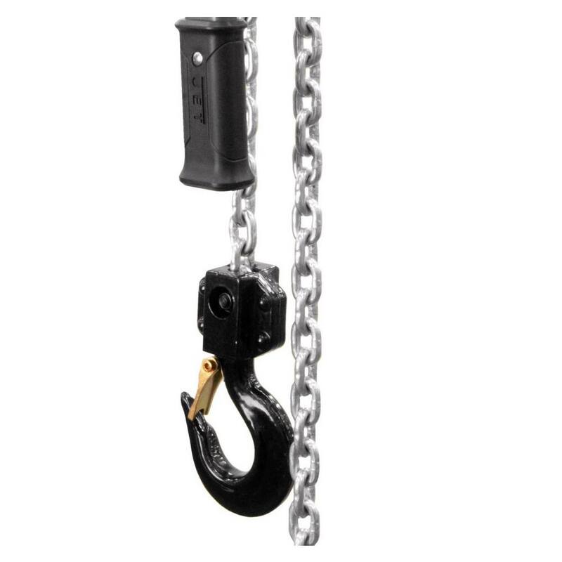 Jet JLH 1-1/2-Ton Lever Hoist with 15 ft. Lift and Overload Protection - 376302